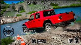 Offroad Jeep Driving Simulator - Luxury SUV 4×4 Prado Stunts - Android Gameplay screenshot 5