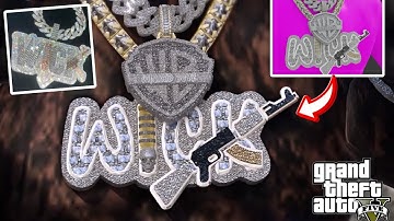Making A Real Life Chain Set In GTA 5 RP (FiveM) | Blender 3D Modeling
