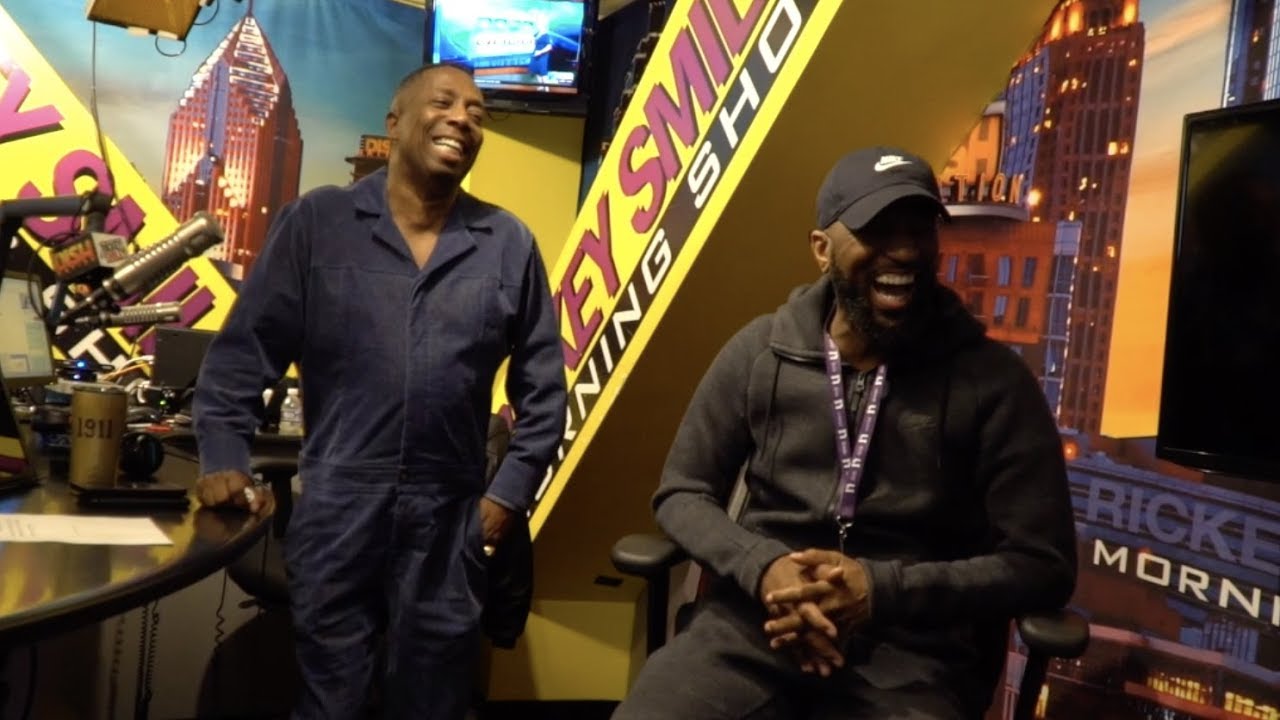 Rickey Smiley & Eva Marcille Joke On Gary With Da Tea’s Corduroy Romper!
