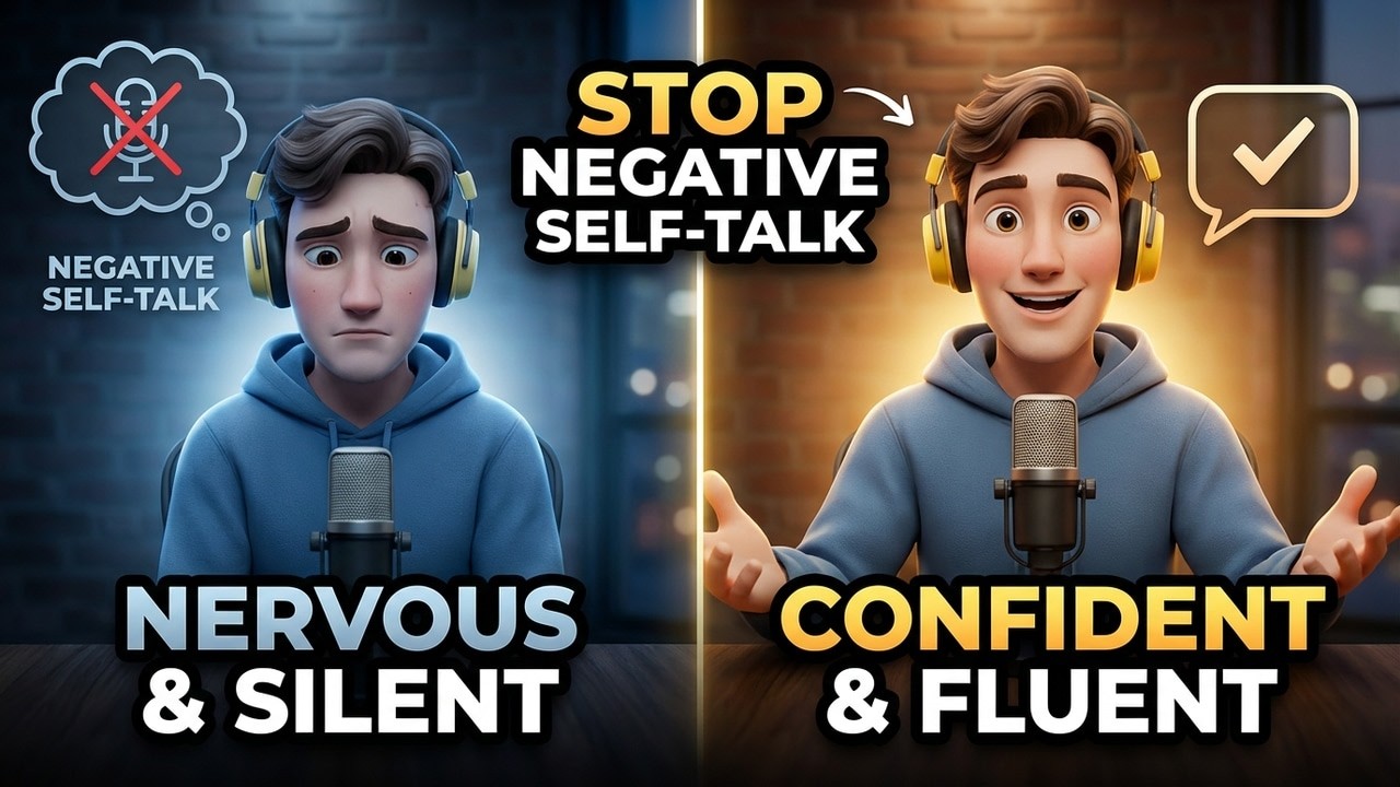 Speak English Confidently Without the Negative Self-Talk
