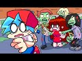 Friday Night Funkin Logic, But ZOMBIES! | Cartoon Animation