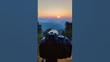 Sunrise and Comet hunt 13 Jan 2023, comet C 2024 G3 ATLAS #comet #sunrise