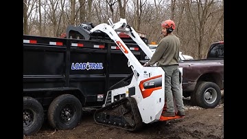 Bobcat MT100 Purchased for Tree Service: Lifts whole tree!