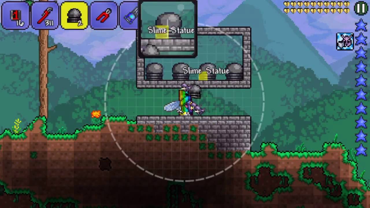 How To Build A Farm in Terraria YouTube