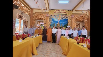 Lãnh đạo thành phố Bà Rịa thăm,chúc mừng Ban Trị sự Phật giáo TP.Bà Rịa nhân Đại lễ Phật Đản PL.2567