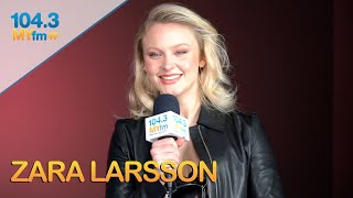 Zara Larsson chats New Music with Jon Comouche on 104.3 MYfm