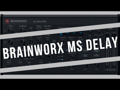 Brainworx bx_delay 2500 – Demo