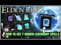 How to Get 7 OP HIDDEN Sorceries - Ranni's Dark Moon Location & More  - Elden Ring Legendary Spells!