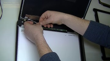 DIY -how to replace or remove screen LCD on HP 250 255 G5, Display replacement, DIY solution