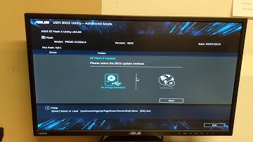 BIOS update ASUS A320M-K prime for a RYZEN 5 3600 CPU