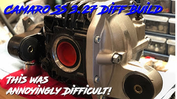 Camaro SS 3.27 Speedmaster Torque Worm Differential for the the 2017 SS Sedan!