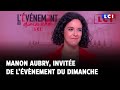 Manon aubry  on ne peut pas utiliser leurovision comme une machine  blanchir des massacres