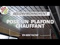 Aes installation dun plafond chauffant en bretagne