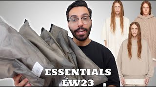 FEAR OF GOD ESSENTIALS FALL WINTER 2023 REVIEW AND SIZING