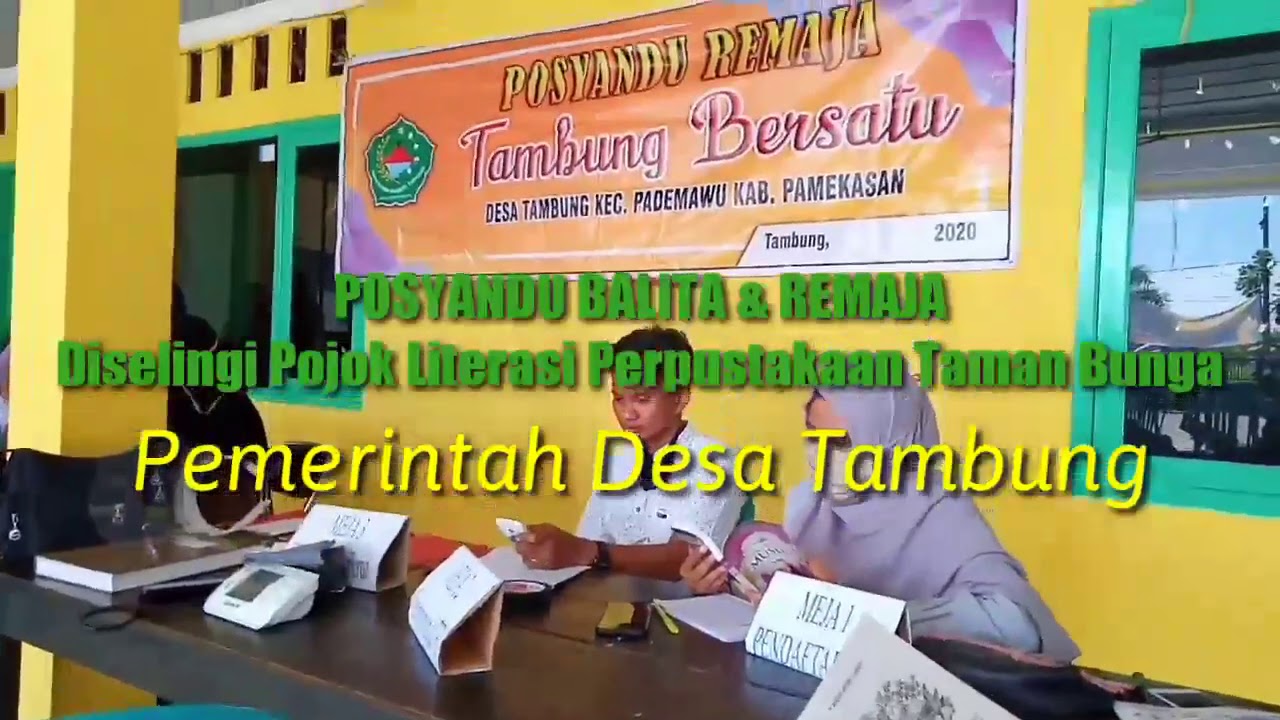 Pojok Literasi di Posyandu Taman Bunga YouTube Pojok Literasi di Posyandu Taman Bunga YouTube
