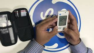 How to install & setup GE GM550 Glucometer screenshot 5