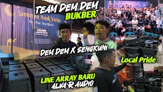 Spil Line Array Tulup Nya Alvar  Yg Baruteam Dem Dem Buka Bersama  Santunan Anak Yatim