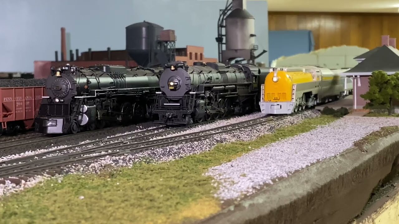HO Scale C&O Steam whistles for your listening please. YouTube
