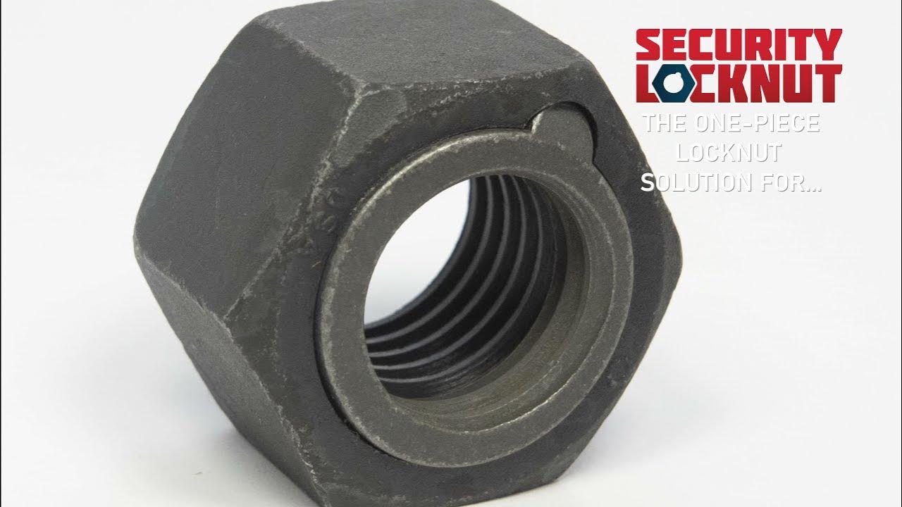 Security Locknut Trusted on Many Applications Across Many Industries