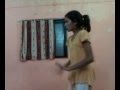 Small girl performing marathi act on dowry