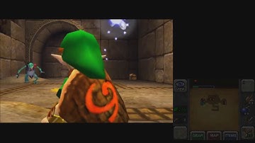 OoT3D: Activate Sun Switches w/Quick PutAway Stick Effect (Glitched Damage value)