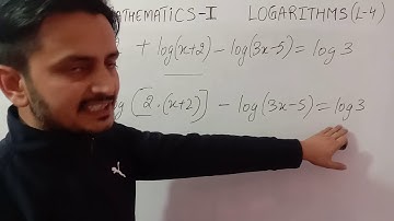 Polytechnic first year Math | Logarithms | Class 04