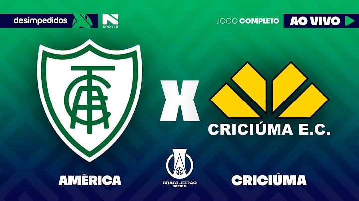 🔴 AMÉRICA-MG X CRICIÚMA | AO VIVO E COM IMAGENS | BRASILEIRÃO SÉRIE B 2025
