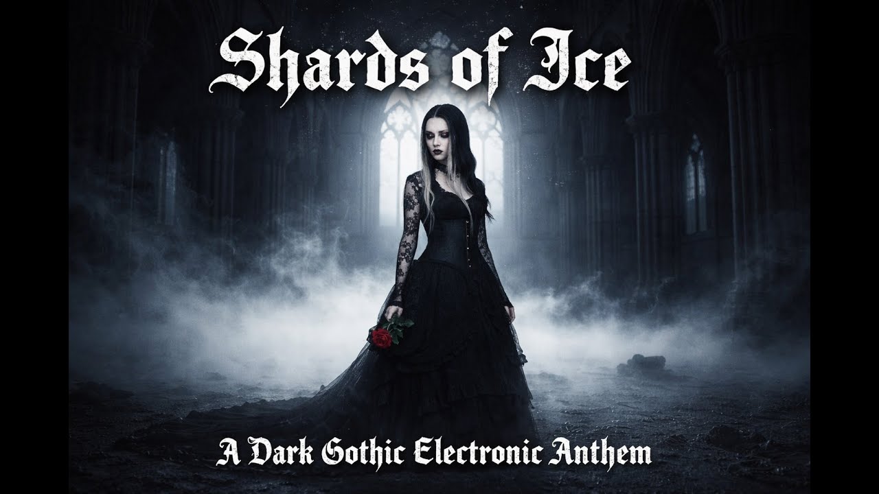 Shards of Ice (Official Lyric Video) | Atmospheric Dark Wave • Dark Synthwave • Dark Pop