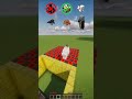 Which mob survives the spike jumps? 💀 #minecraft #minecraftshorts #gaming #challenge