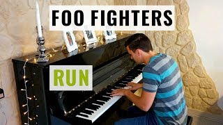 Video thumbnail of "Foo Fighters - Run - Piano Cover by Marc Bergen"