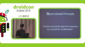 #droidconPL2016 - Joe Birch 