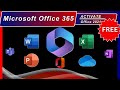 Download &amp; Install Microsoft Office 365 FREE • Office 2021 Pro • Genuine Microsoft 365 Office