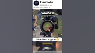 Fastest 1V3 Clutch in bgmi | Jonathan  1v3 fastest clutch #shorts #shortvideo #1v3clutch #jonathan