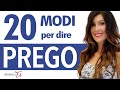 PREGO in Italian: 20 WAYS - 20 Modi per dire PREGO - 20 FORMAS de decir DE NADA