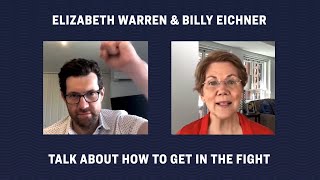 Elizabeth Warren & Billy Eichner on Instagram Live