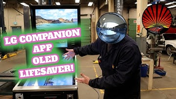 Virtual Pinball: How to set up the LG Companion App and take care of your OLED monitor!