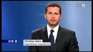 ZIB2 mit Christian Felber zum Thema Hedgefonds