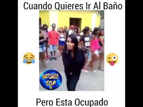 Cuando quieres ir al bano y Esta ocupado