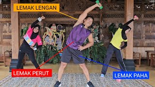 SENAM TABATA MENGECILKAN PERUT - LENGAN & PAHA