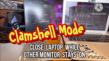 Clamshell Mode on Mac Computer