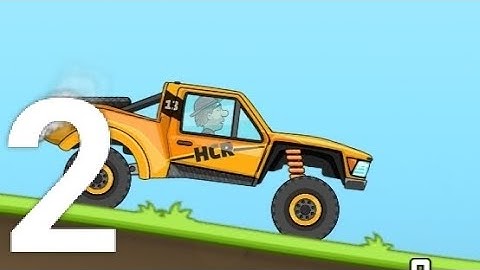 Hill Climb Racing-Gameplay Walkthrough part 2- jeep (iOS Android)