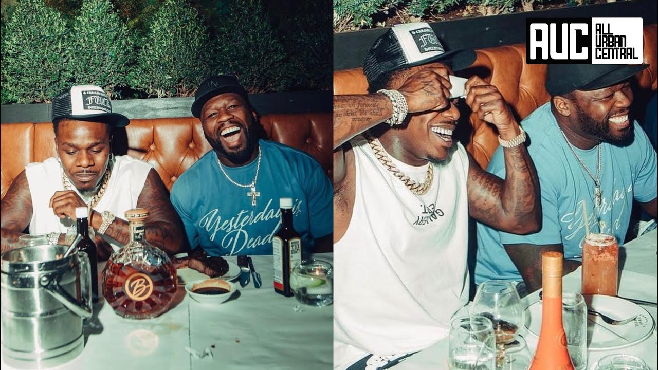 50 Cent Gets Emotional After DaBaby Shows Up For His Birthday - YouTube