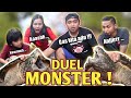 Duel duo monster  aligator snapping turtle bite test 