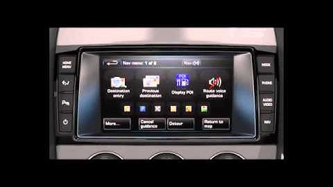 Jaguar F TYPE  Navigation -Voice Guidance Tutorial