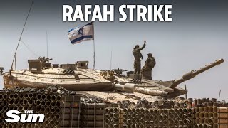 LIVE: Views from Rafah as Israeli tanks and troops prepare to storm city