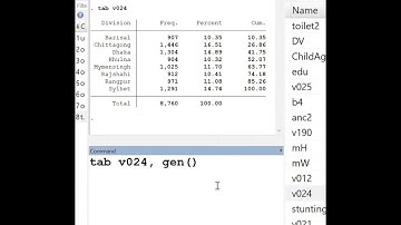How to create dummy variables in Stata #Dummyvariable