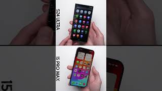 Galaxy S24 Ultra vs. iPhone 15 Pro Max Drop Test