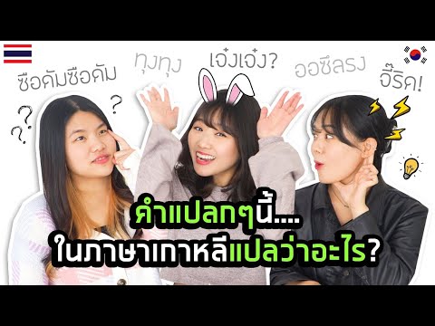 ภาษาเกาหลีคำนี้.. หมายความว่ายังไง?|Creatrip