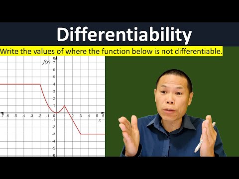 Differentiability at a