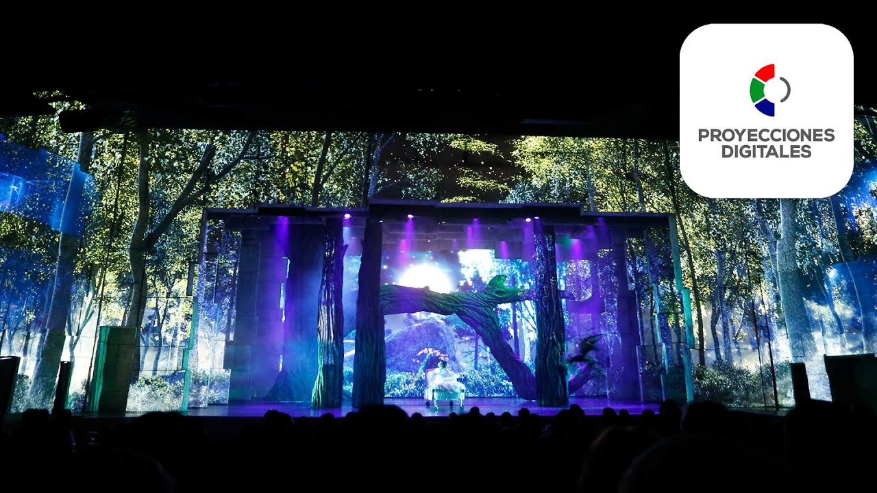 Mapping de la Obra de Teatro Franciscus por Proyecciones Digitales